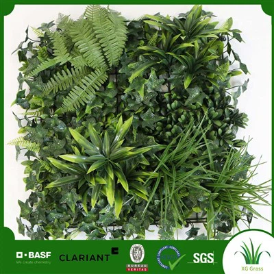 Konstgjorda väggväxter inomhus